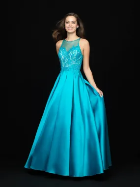 18-729 Prom Dress Teal