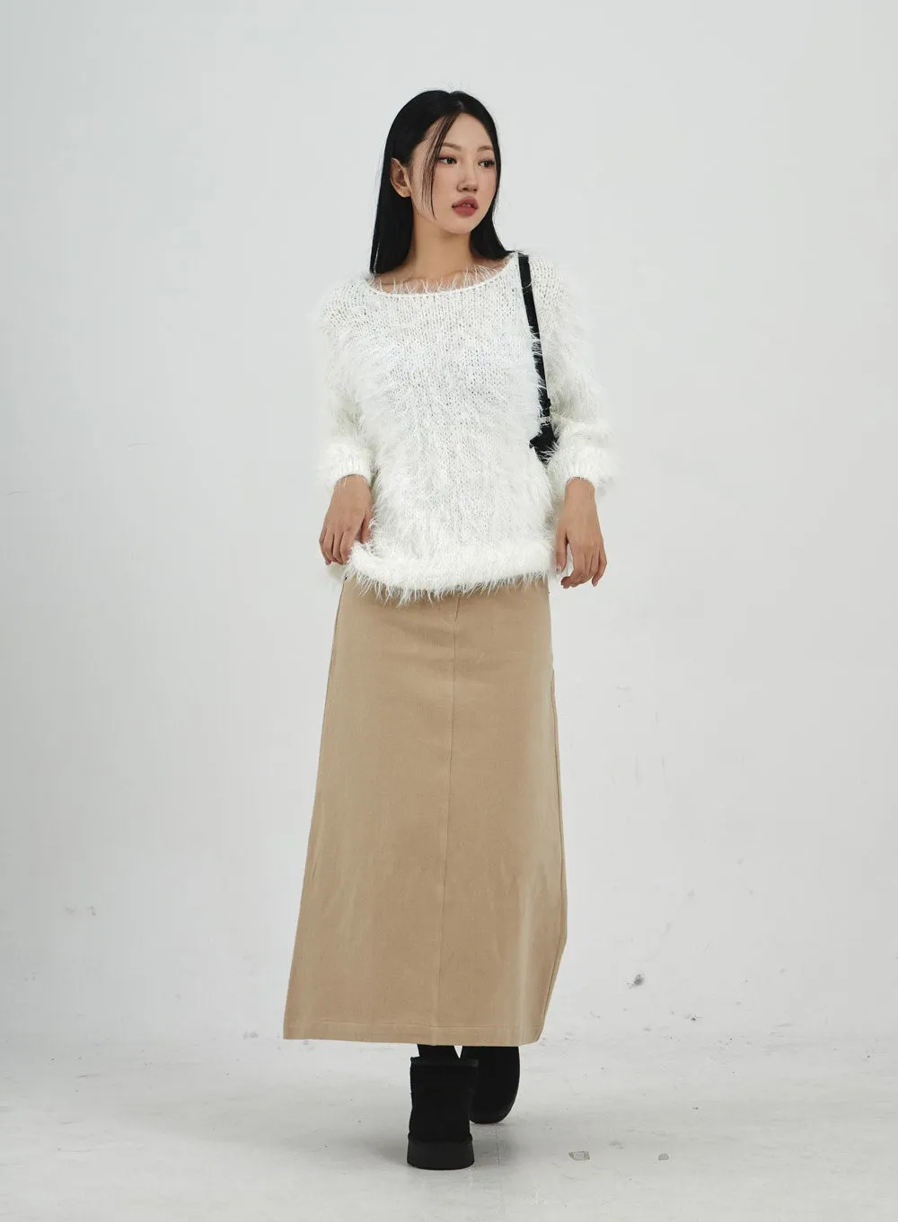 A-Line Maxi Skirt CD02