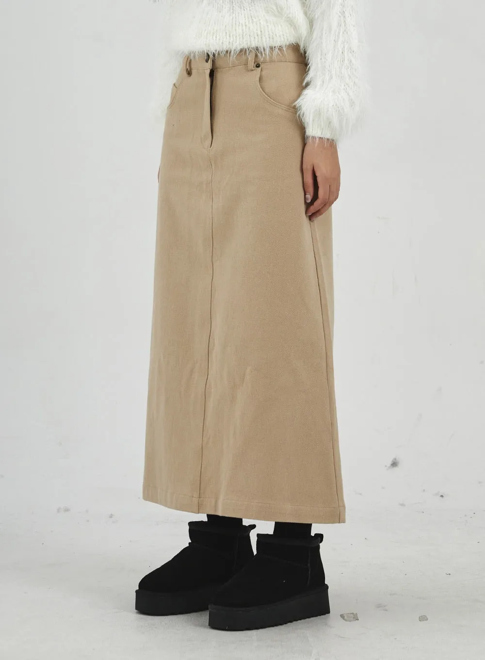 A-Line Maxi Skirt CD02