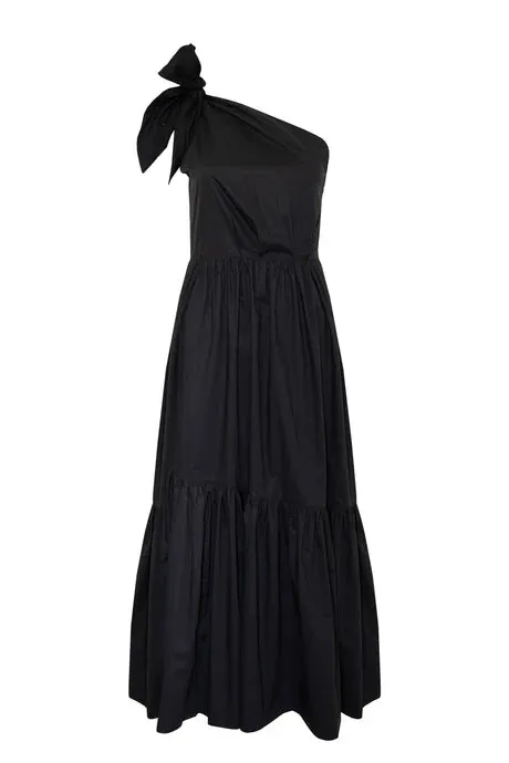 Certainly! Heres an optimized product title: Elegant Alana Onyx Maxi Dress with Sleeveless Design