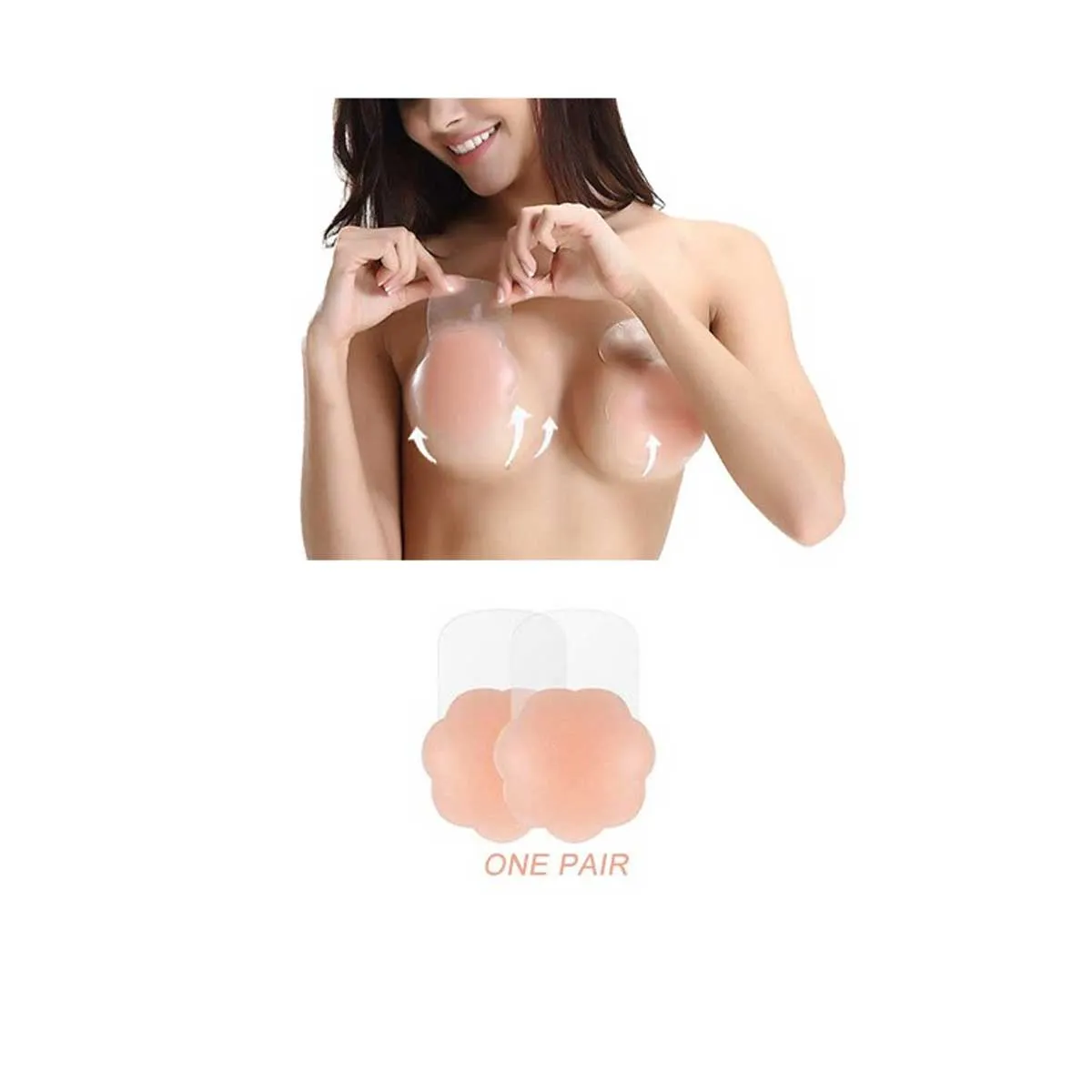 Anemonie Women's Silicone Breast Lift Pasties - Nude