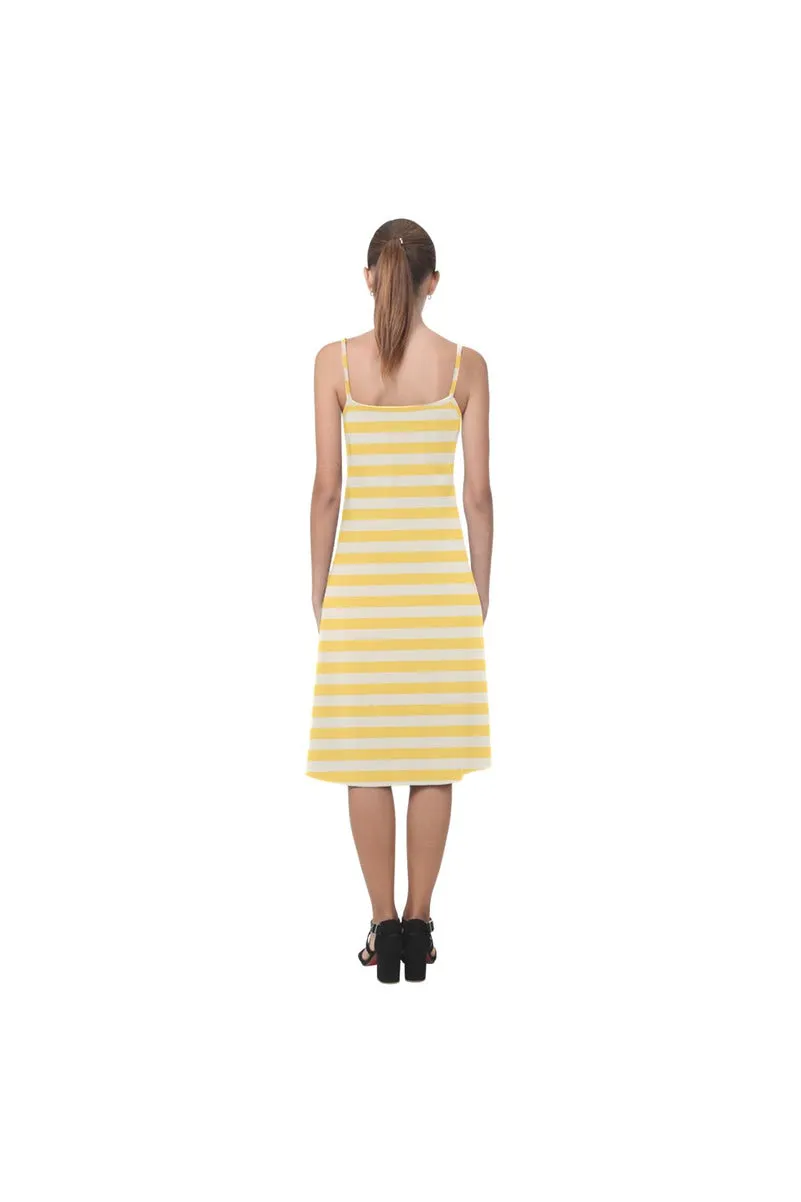 Aspen Gold Mini Stripes Alcestis Slip Dress (Model D05)