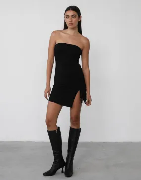 Astra Mini Dress (Black)