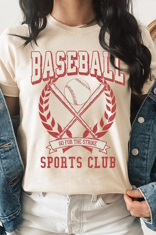 Baseball Sports Club Graphic T Shirts