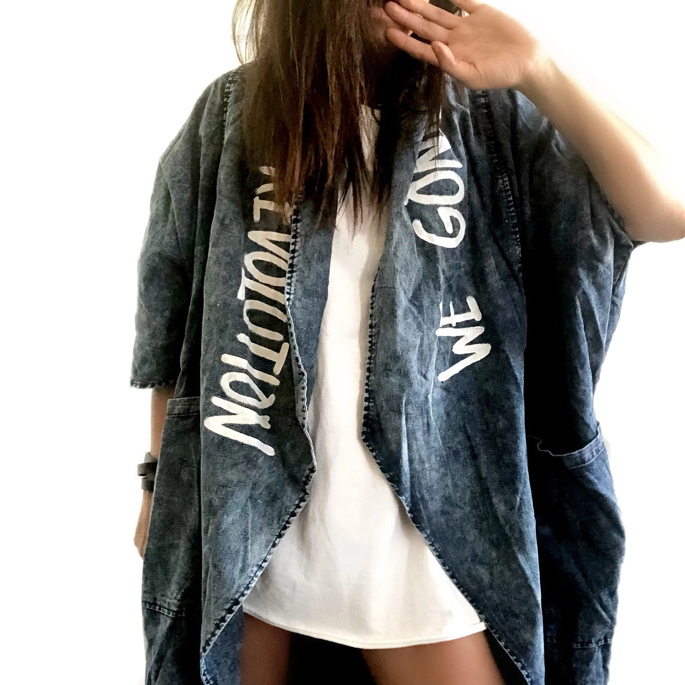 'BE THE REVOLUTION' DENIM JACKET