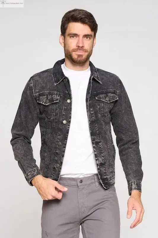 Black Jean's Jacket Men's