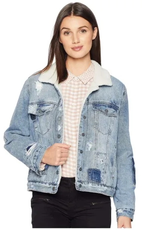 Blank NYC Denim and Sherpa Trucker Jacket