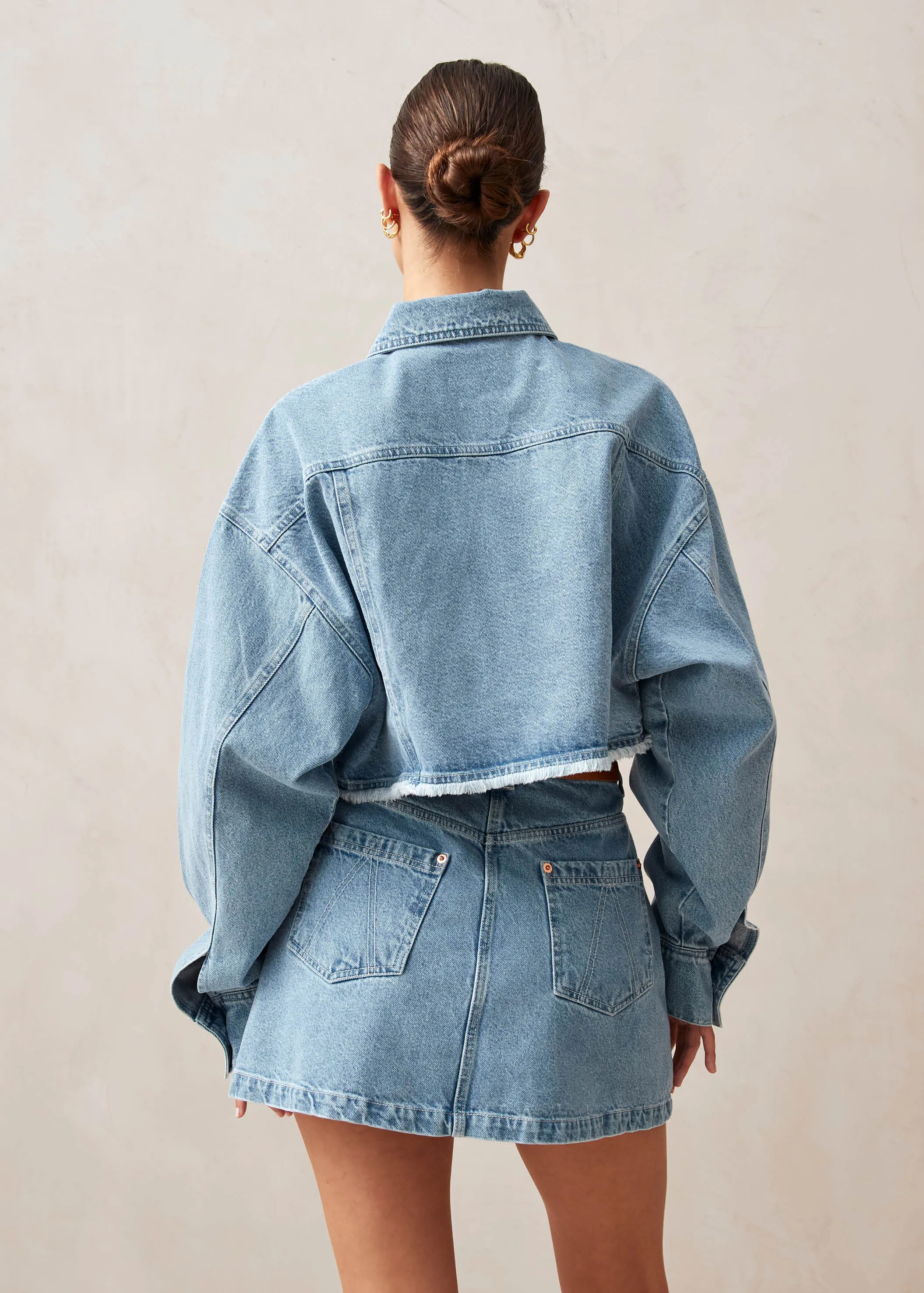 Calgary Blue Denim Jacket