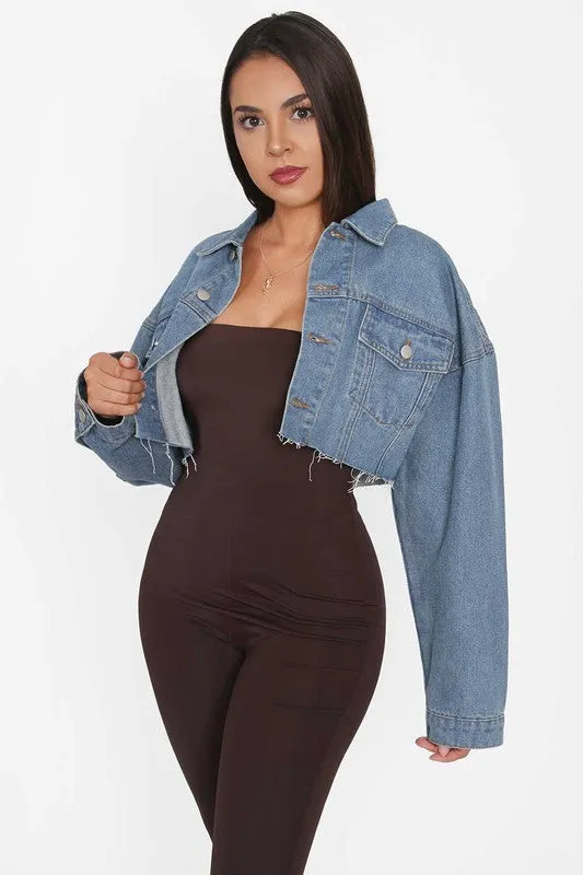 CHRISSY BOYFRIEND DENIM JACKET