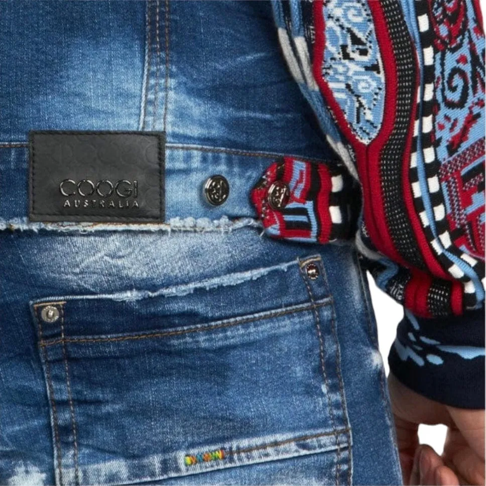 Coogi Native Blues Classic Denim Jacket (Indigo) CG-WJKT-003