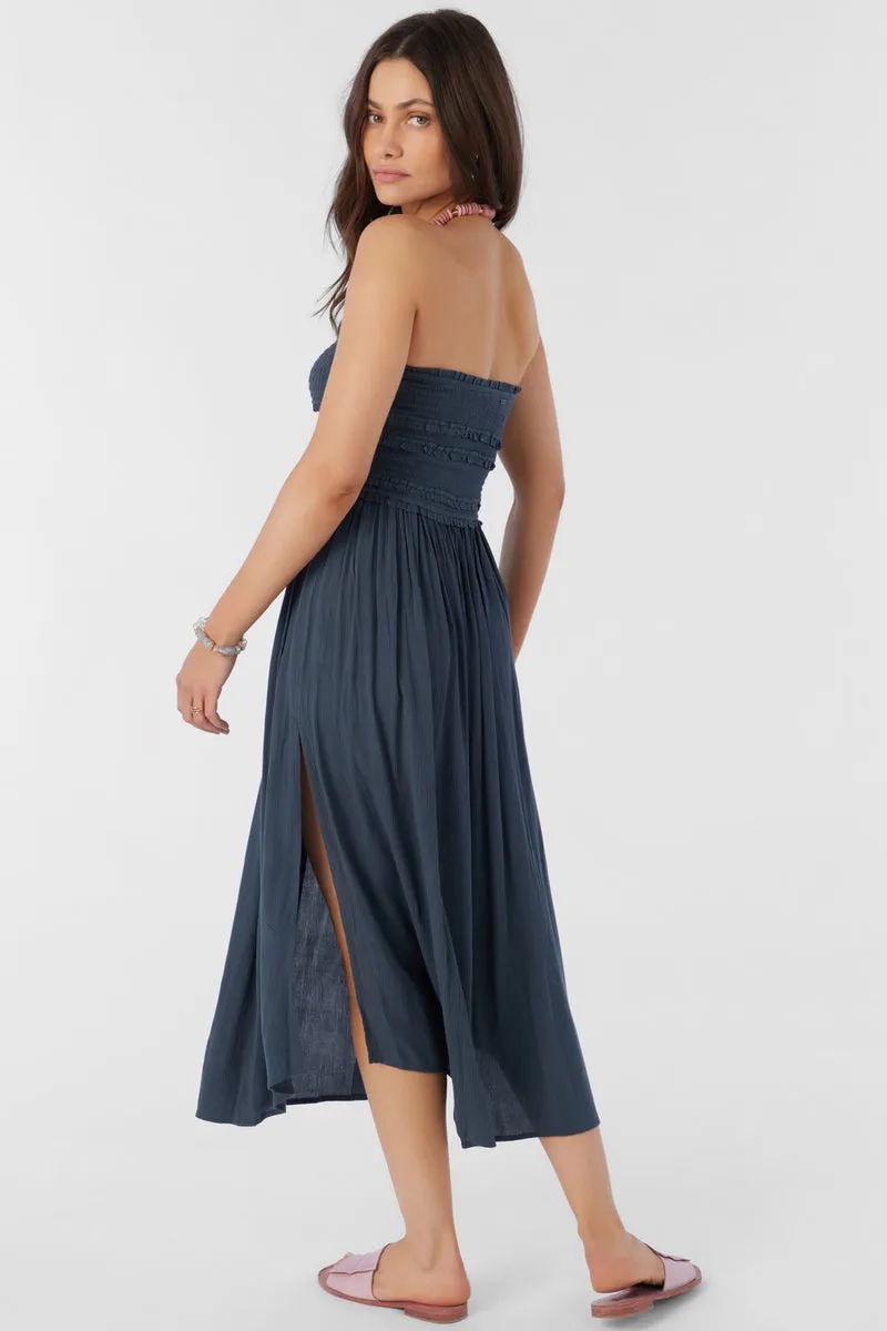 Devyn Strapless Midi Dress