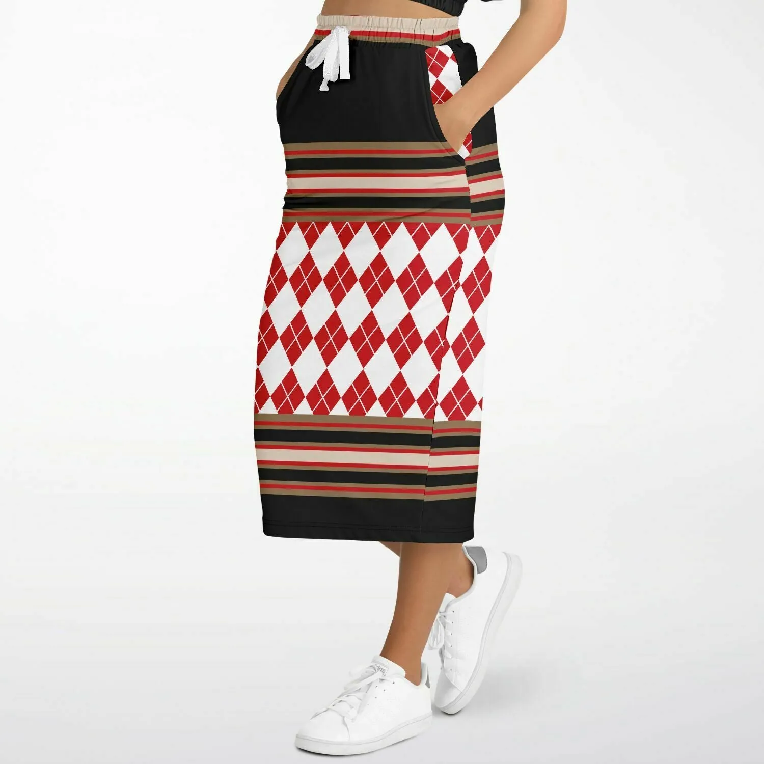 Gold Line Trio Eco-Poly Long Pocket Skirt