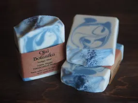 Refreshing Peppermint & Indigo Root Artisan Soap - Natural & Handcrafted