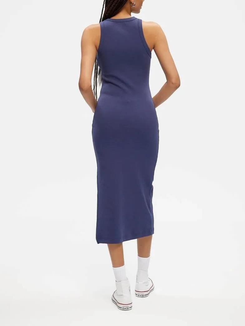 KUWALLA Ribbed Halter Dress