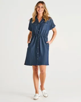 Lyocell Shirt Dress