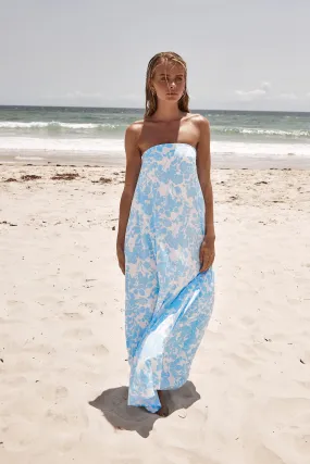 Marseille Maxi Dress (Blue)