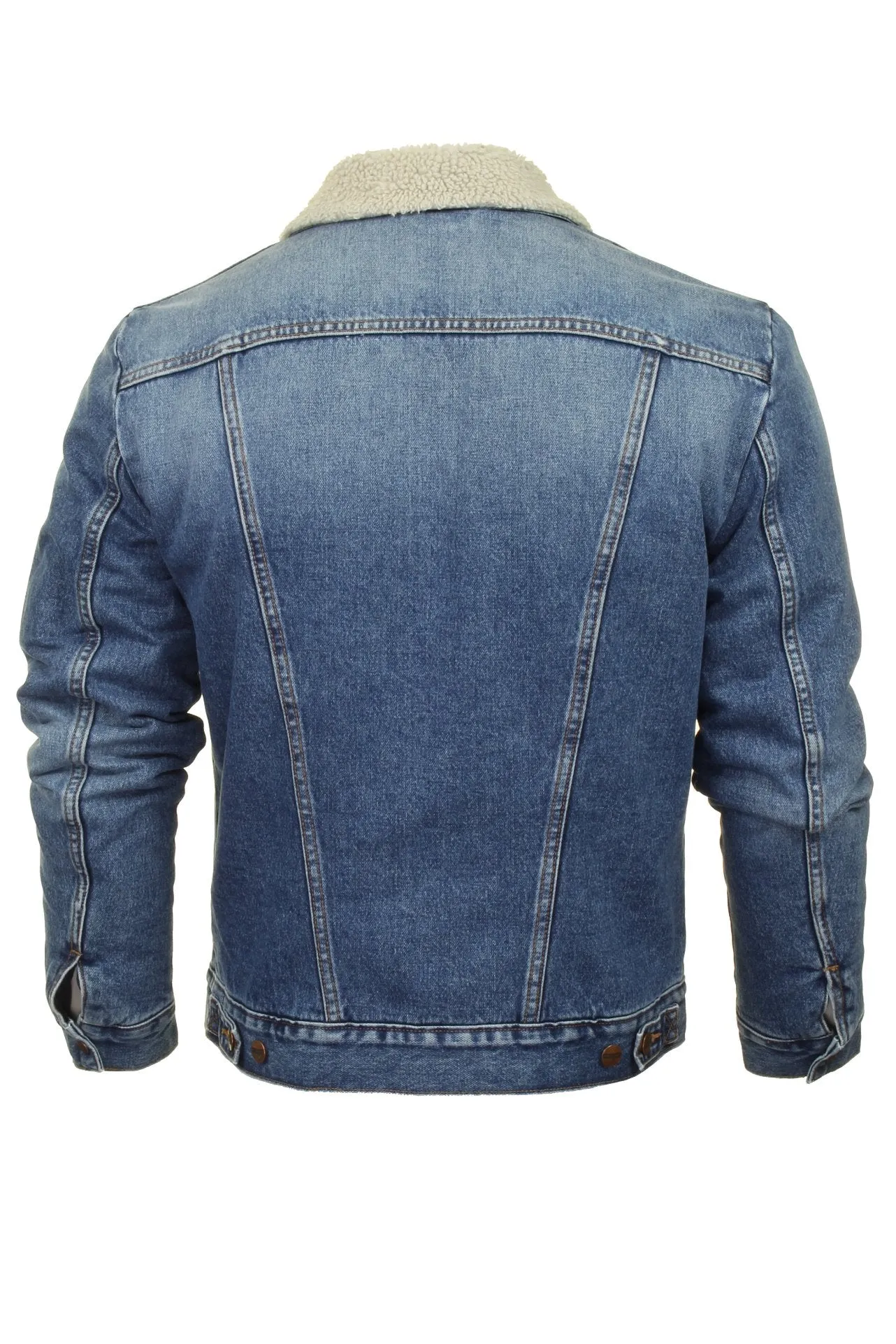 Mens Wrangler Denim 'Sherpa' Jacket