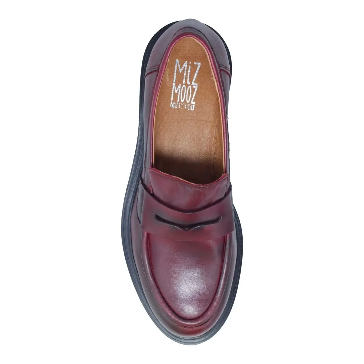 Miz Mooz Women's Legend Burgundy Leather