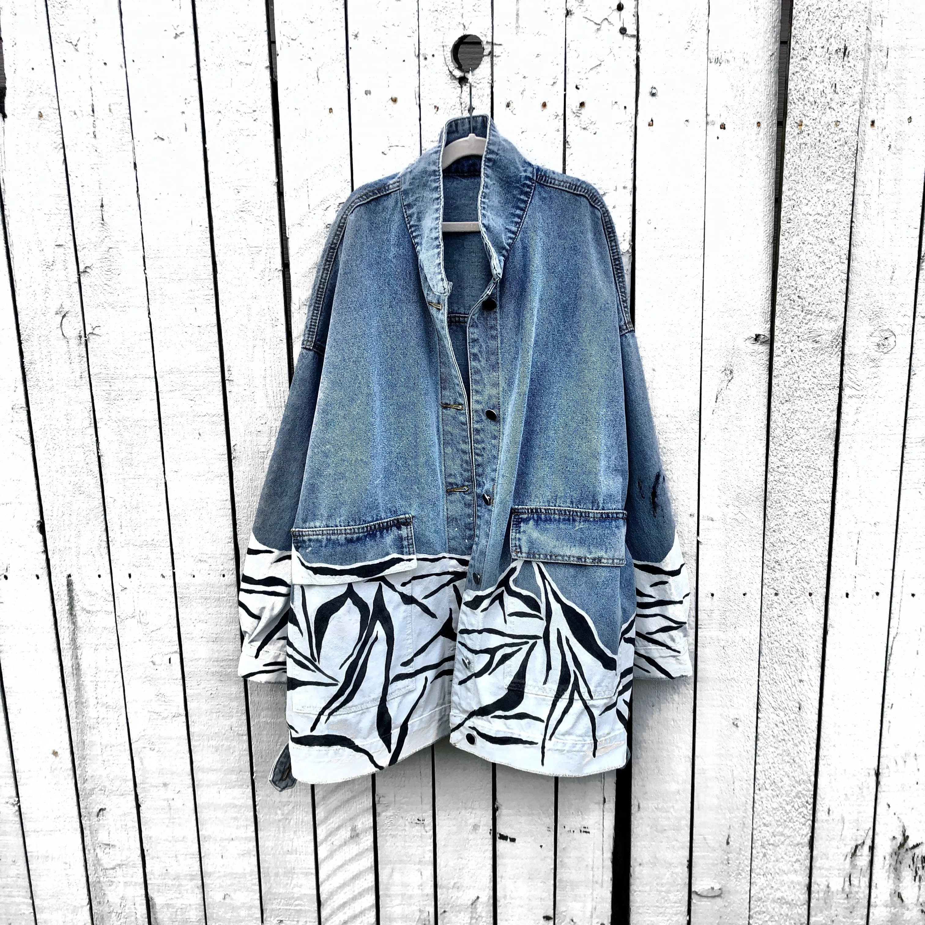 'MY STRIPES' DENIM JACKET