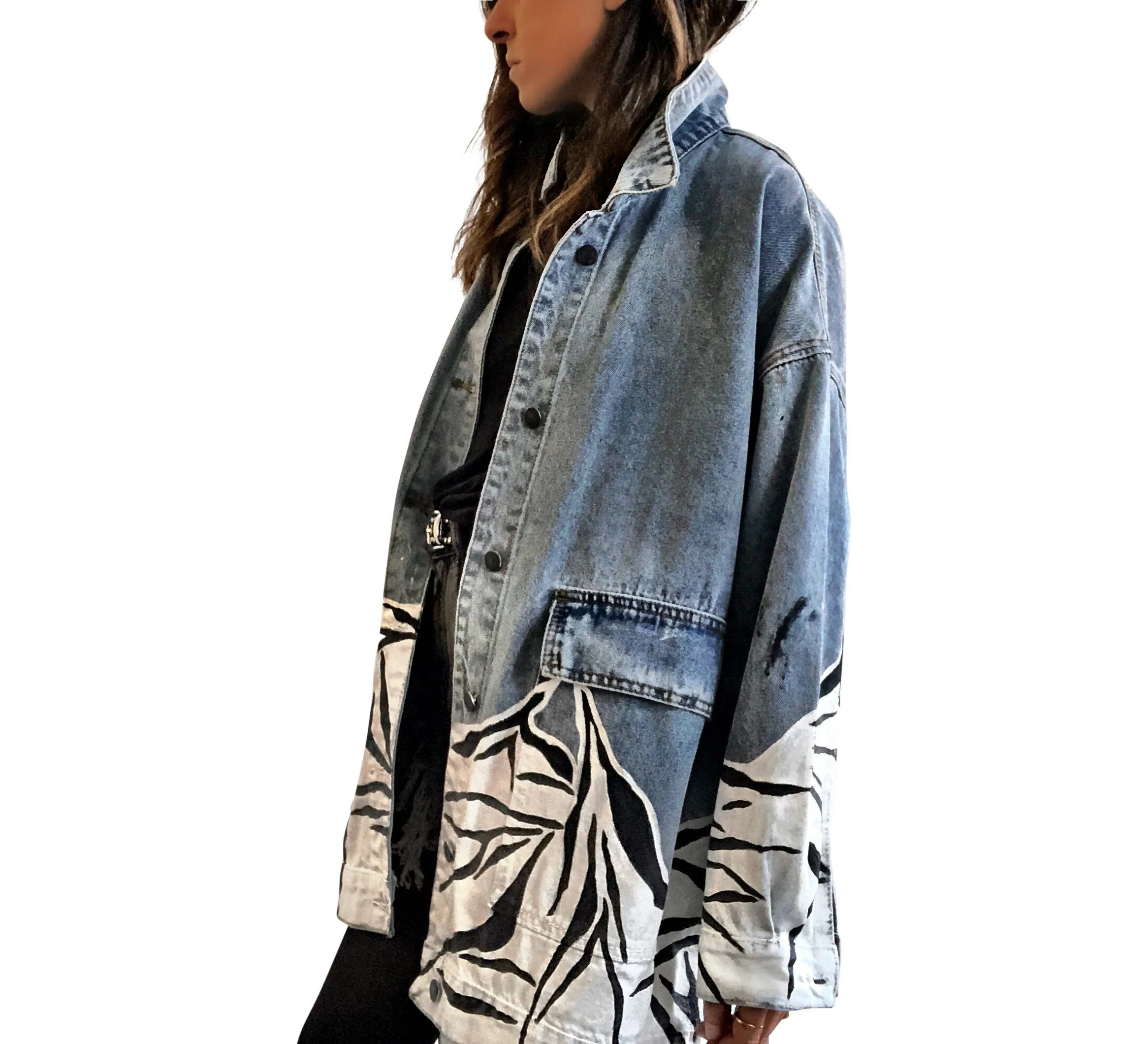 'MY STRIPES' DENIM JACKET