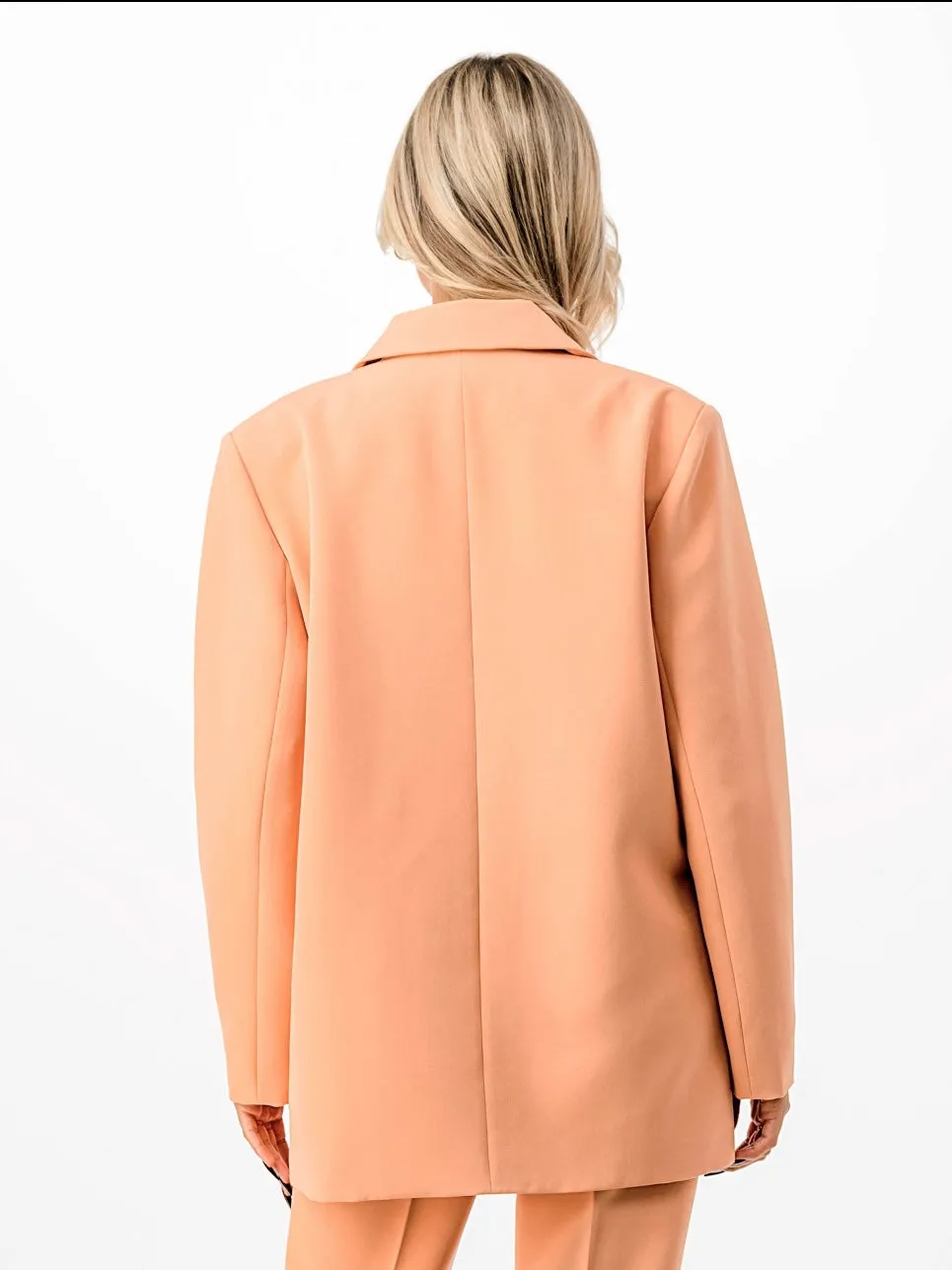 Oversized Celine Blazer | Tangerine