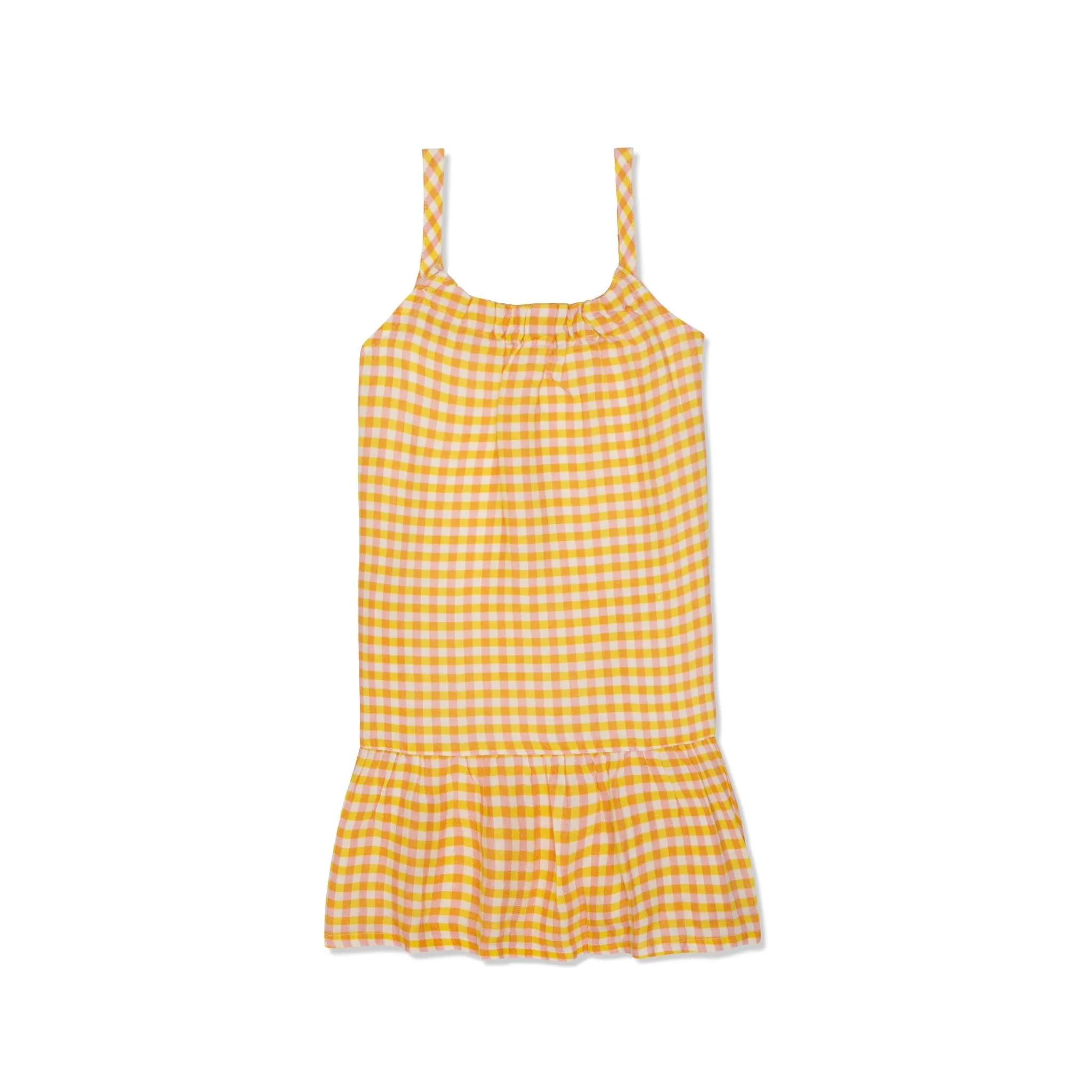 Recycled Cotton Pineapple Harvest Kid Summer Dress