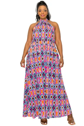 Rios Halter Neck Dress