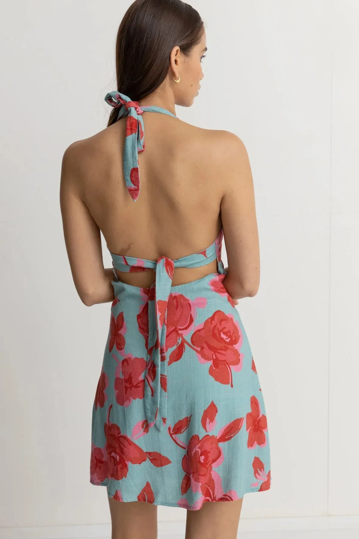 Robe mini Inferna Floral Halter