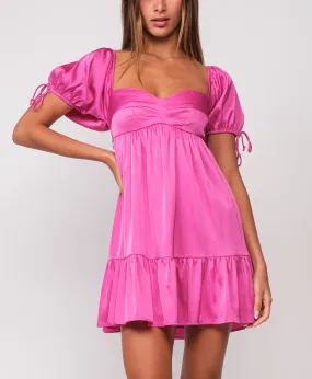 Rylee Puff Sleeve Mini Dress