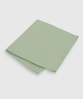 Satin Fabric Pocket Square - Sage Green