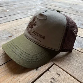 Stetson Lasso Trucker Cap Olive