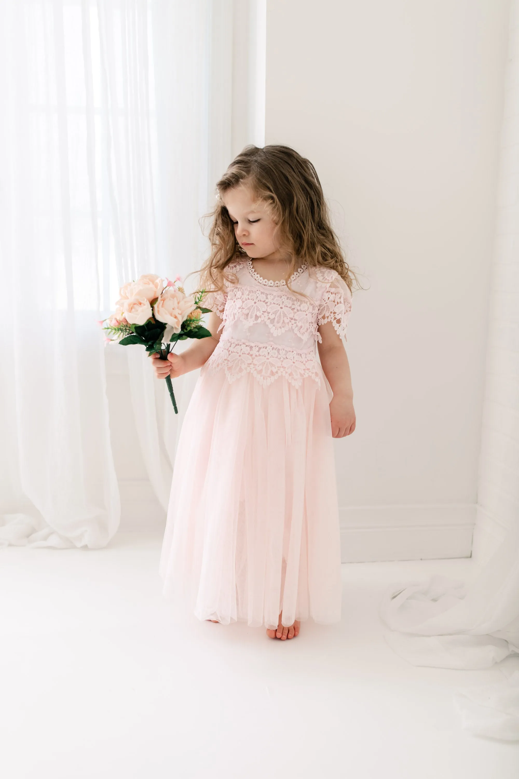 The Sienna Dress - Blush Pink