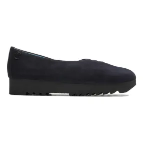 Thierry Rabotin Women's Grace Wedge Navy Suede