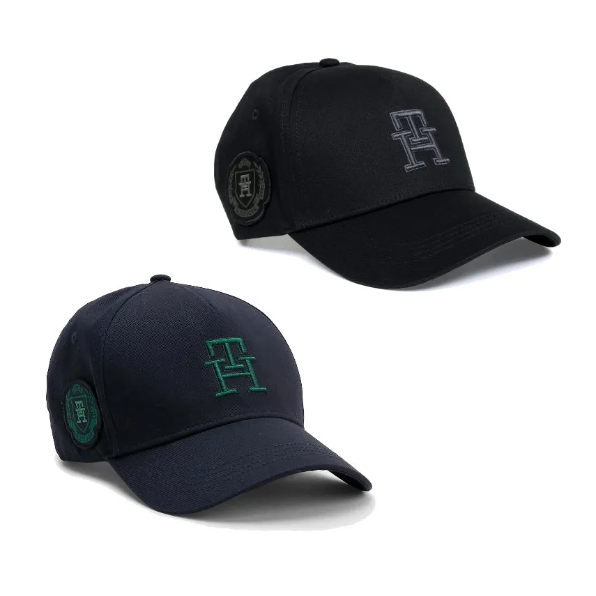 Sure! Here’s an optimized title for the product: 

Tommy Hilfiger Mens TH New Prep Stylish Baseball Cap - Classic Fit, Adjustable, Versatile Headwear